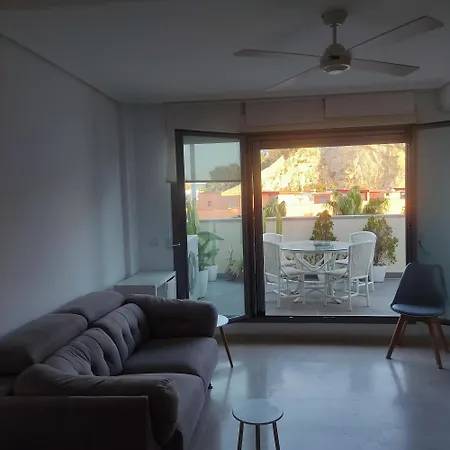 Апартаменты Atico Atico Duplex Vistas Mar, Castillo Y Montana *