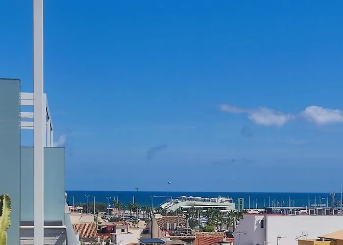 Atico Atico Duplex Vistas Mar, Castillo Y Montana 德尼亚